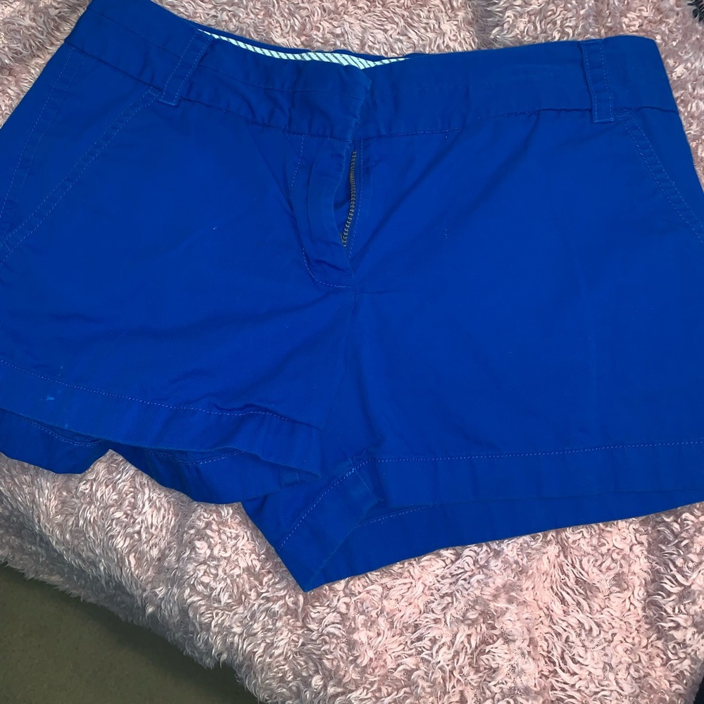 J. CREW royal blue Chino shorts